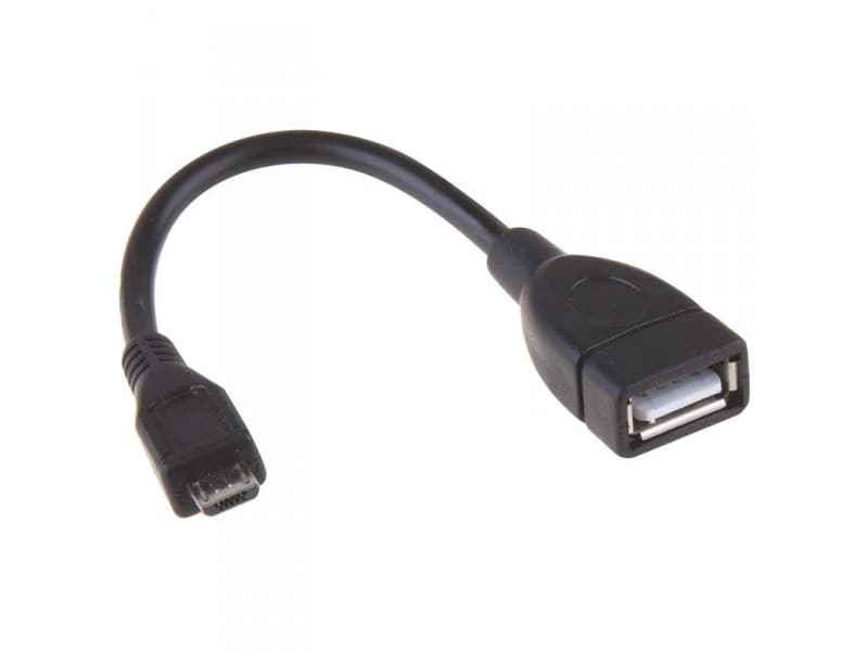 Кабел USB/USB micro OTG Emos 