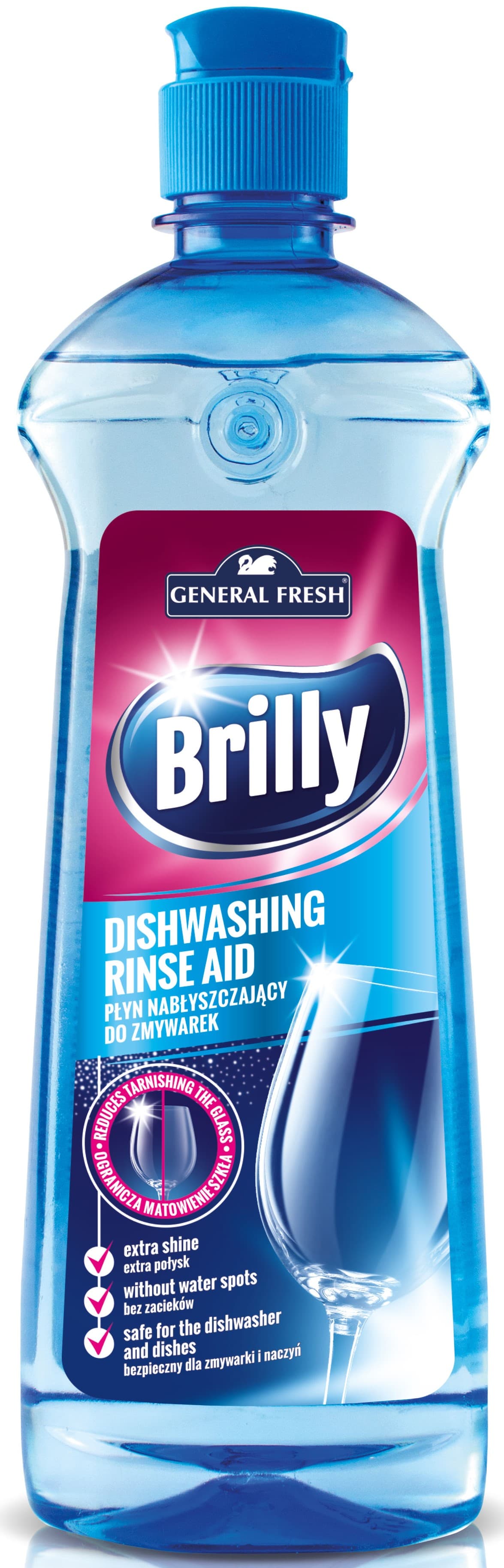 Течен препарат за съдомиялни Brilly 500мл