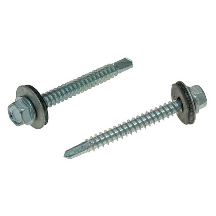 Самопробивен винт с шайба DIN 7504 К Zn 6.3x140