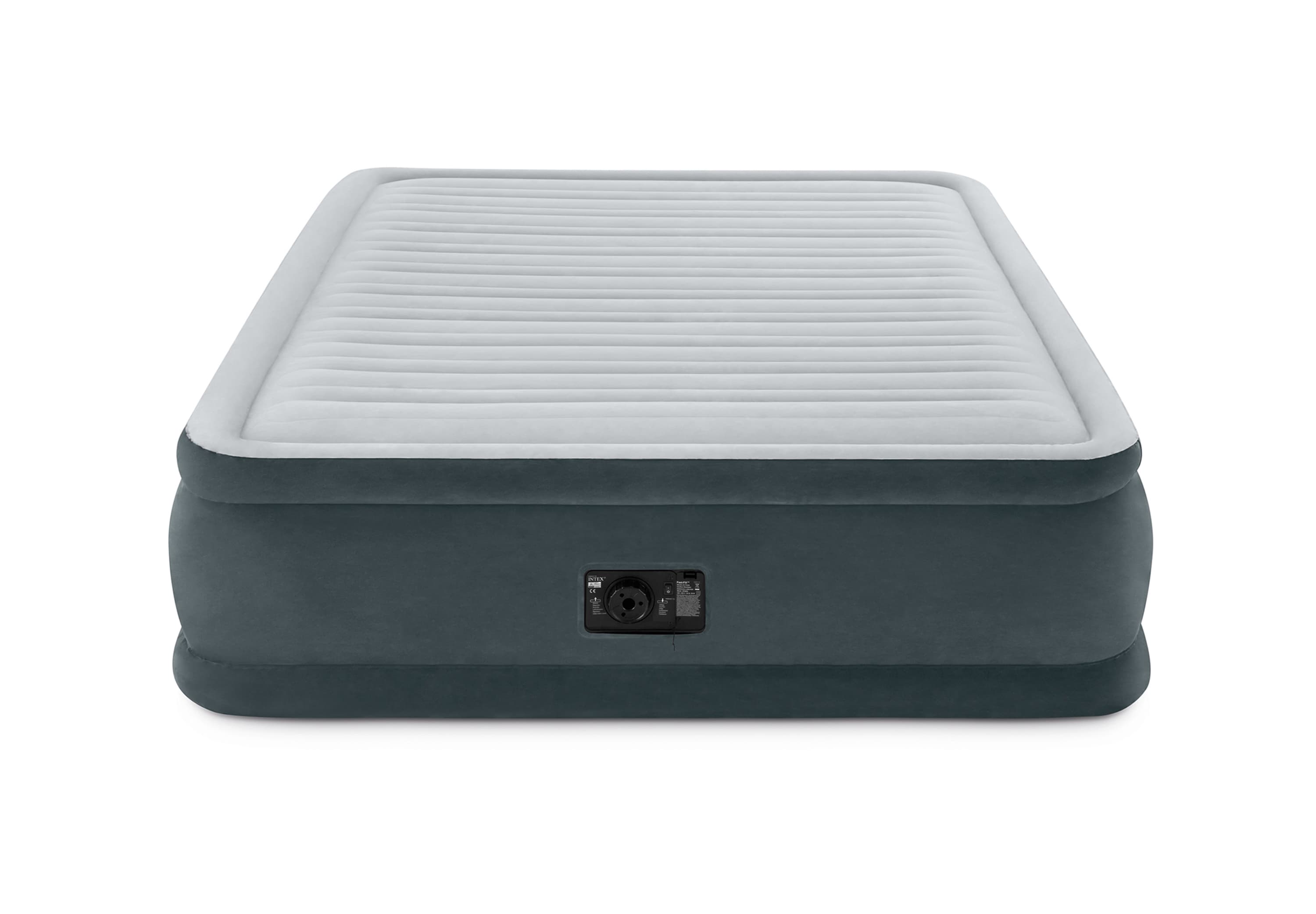 Надуваем дюшек с вградена електрическа помпа Intex Comfort-Plush 152x203x46 см