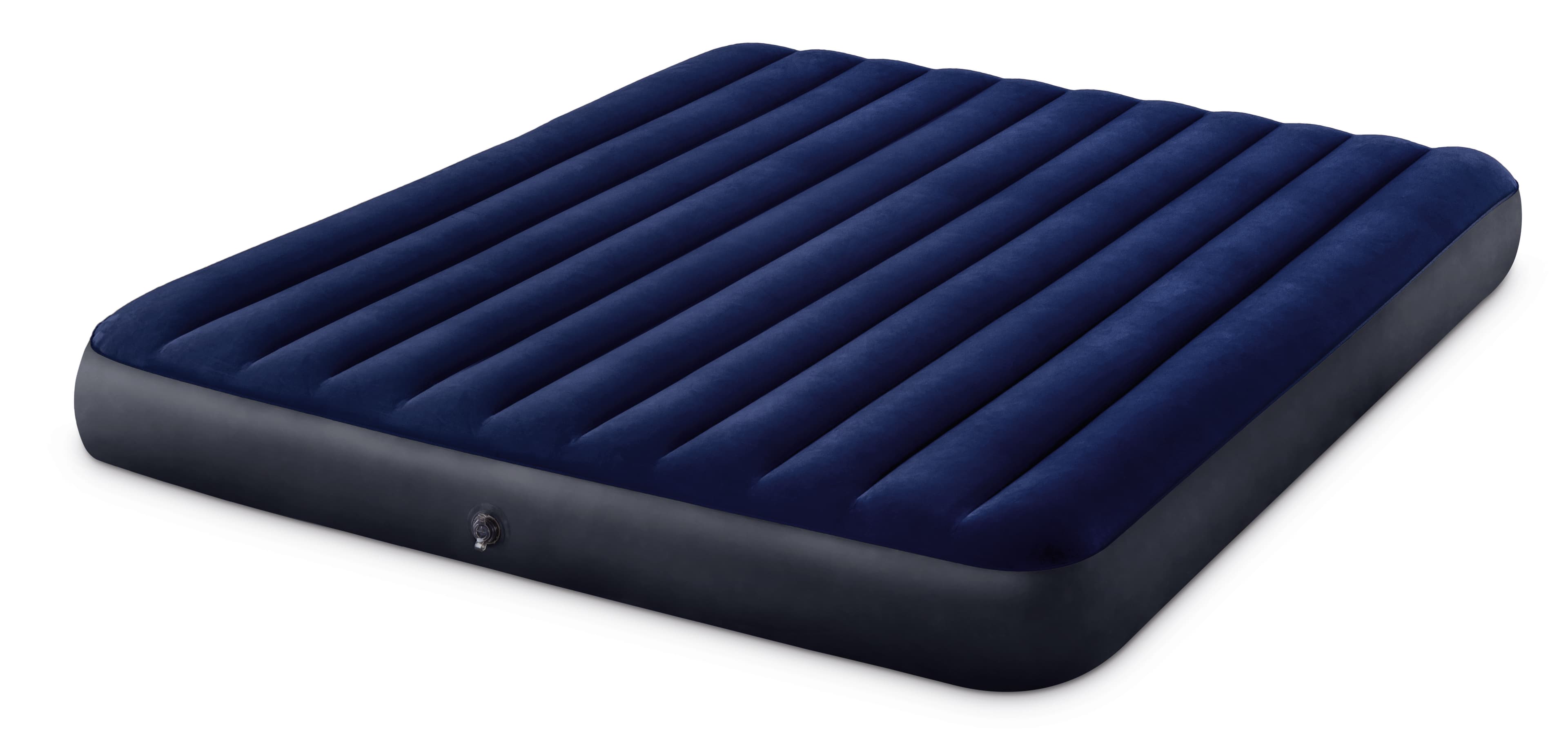 Надуваем дюшек Intex Classic Downy 183x203x25 см