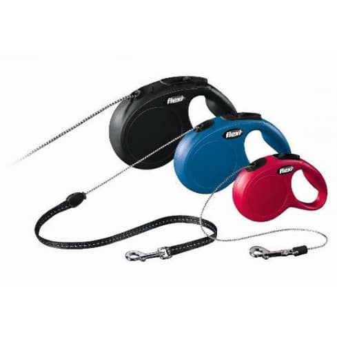 Автоматичен повод Flexi Classic Cord XS 3м/8кг черен