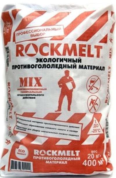 Антилед / обезледител Rockmelt mix 20 кг