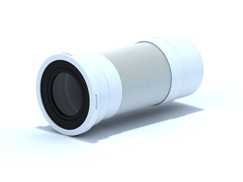 Разтегаема гофрирана връзка за тоалетна D110mm 295-750mm
