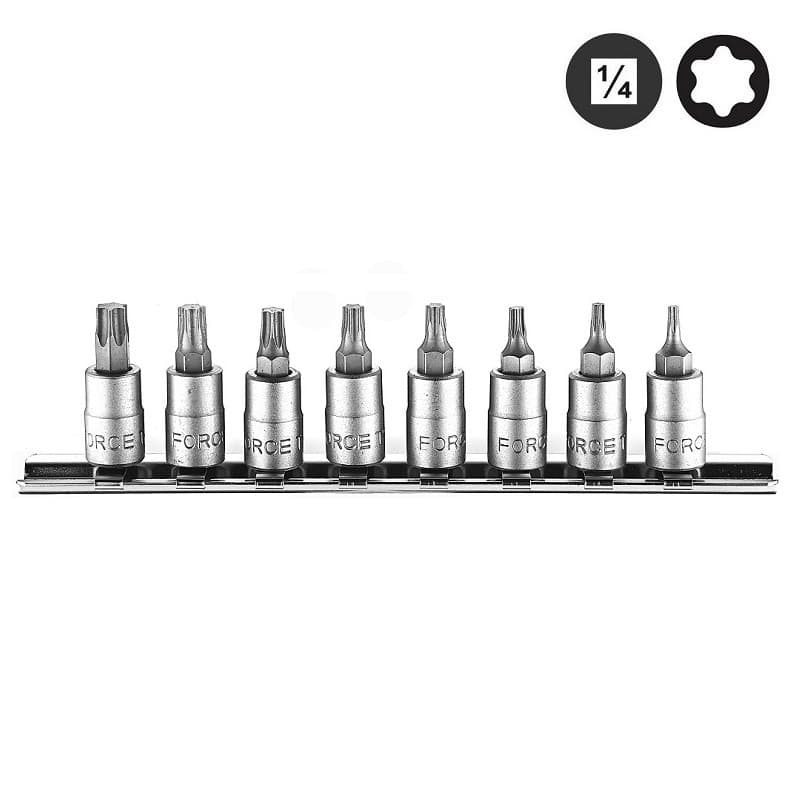Вложки 1/4" накрайник TORX L32 (T8-T40)  