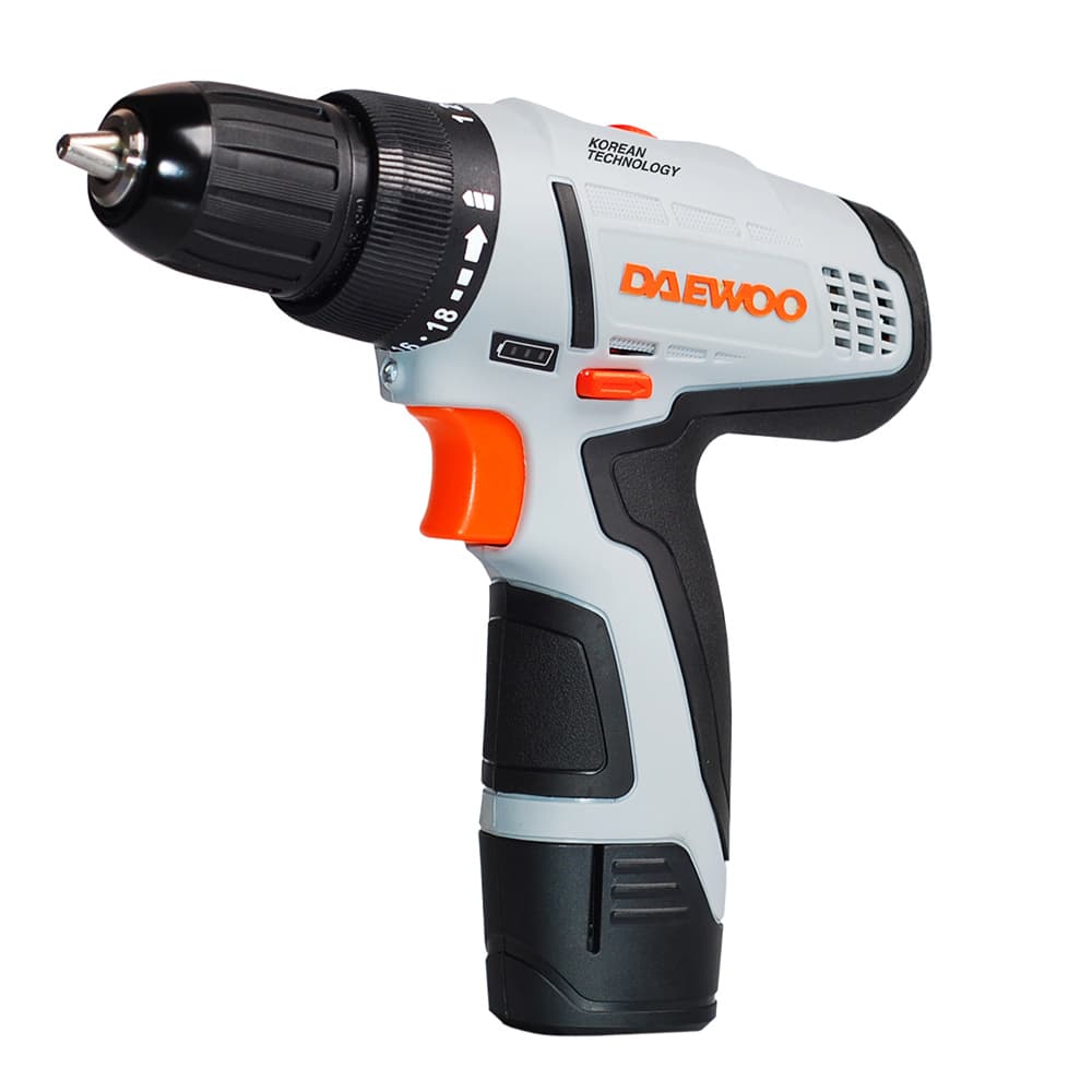 Акумулаторна двускоростна бормашина Daewoo DALD108QL 10.8V с батерия и зарядно