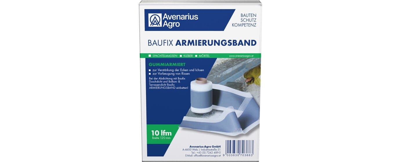 Хидроизолационна лента Baufix Armierungsband gummiert 10м