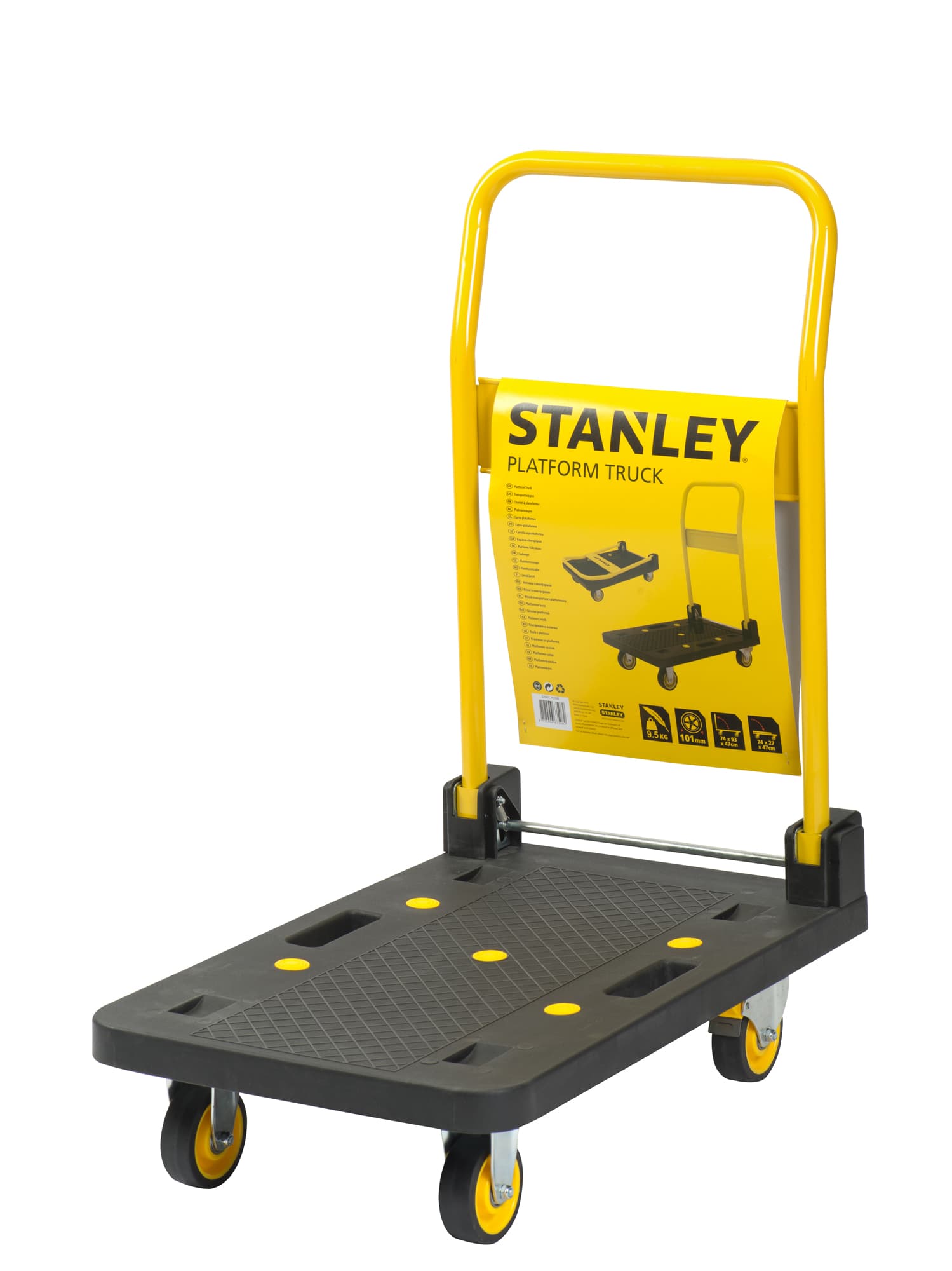 Платформена сгъваема количка 150 кг Stanley PC508