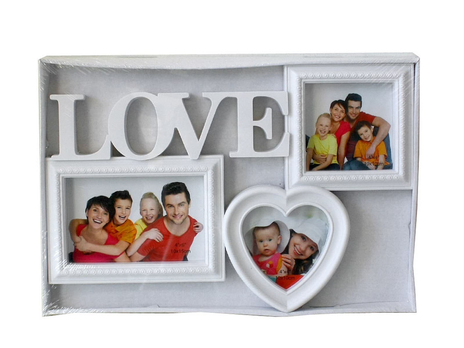 Рамка за 3 снимки Love