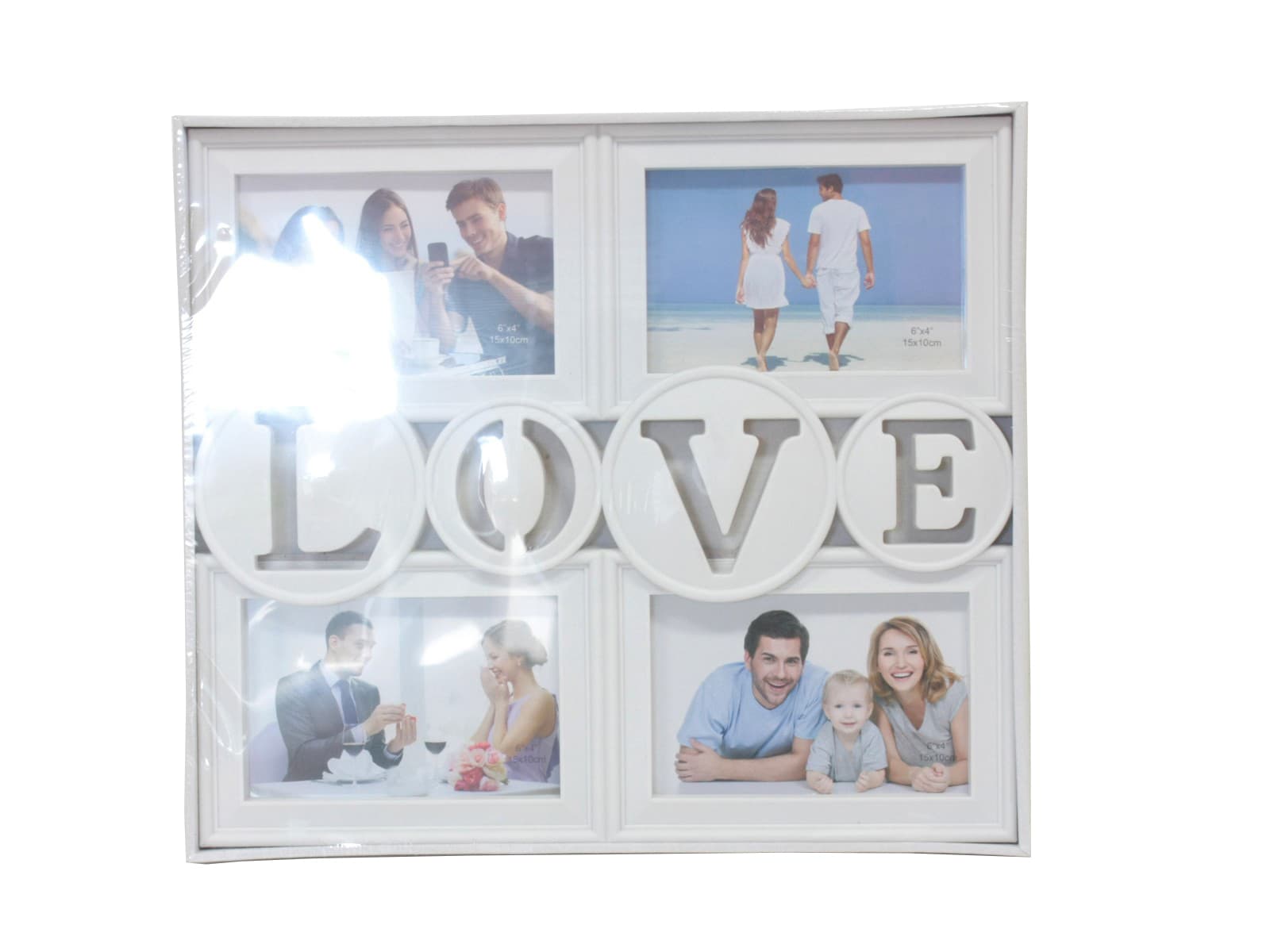Рамка колаж за 4 снимки Love 10264