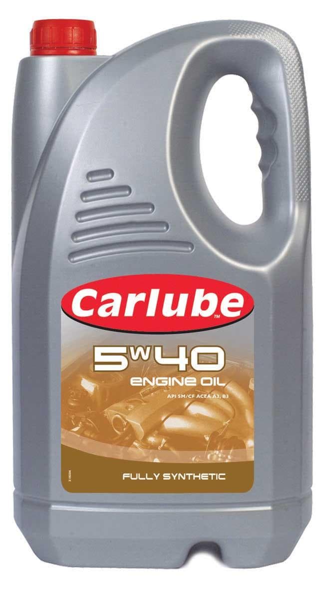 Моторно масло Carlube 5W40 пълна синтетика 4.55л