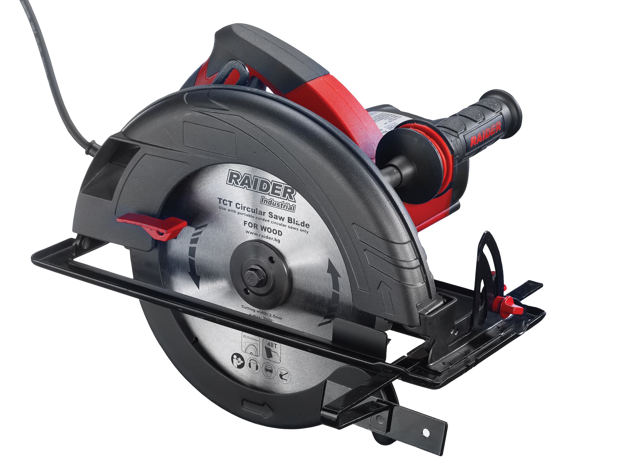 Ръчен циркуляр Raider Industrial RDI-CS27 2200W ø235mm
