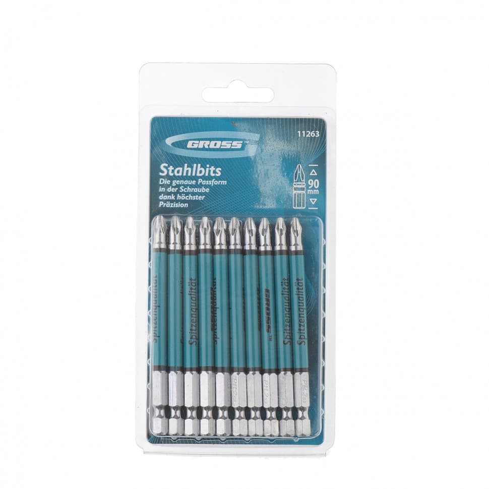 Комплект битове GROSS Ph2 х90 / S2 / 10 броя