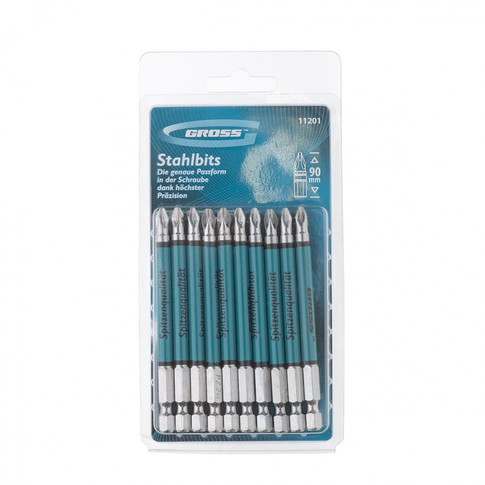 Комплект битове GROSS Pz2 х90 / S2 / 10 броя