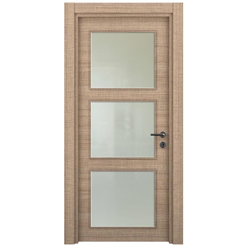 Интериорна врата серия Clasic цвят Ozigo дясна 87/200см / стъкло 