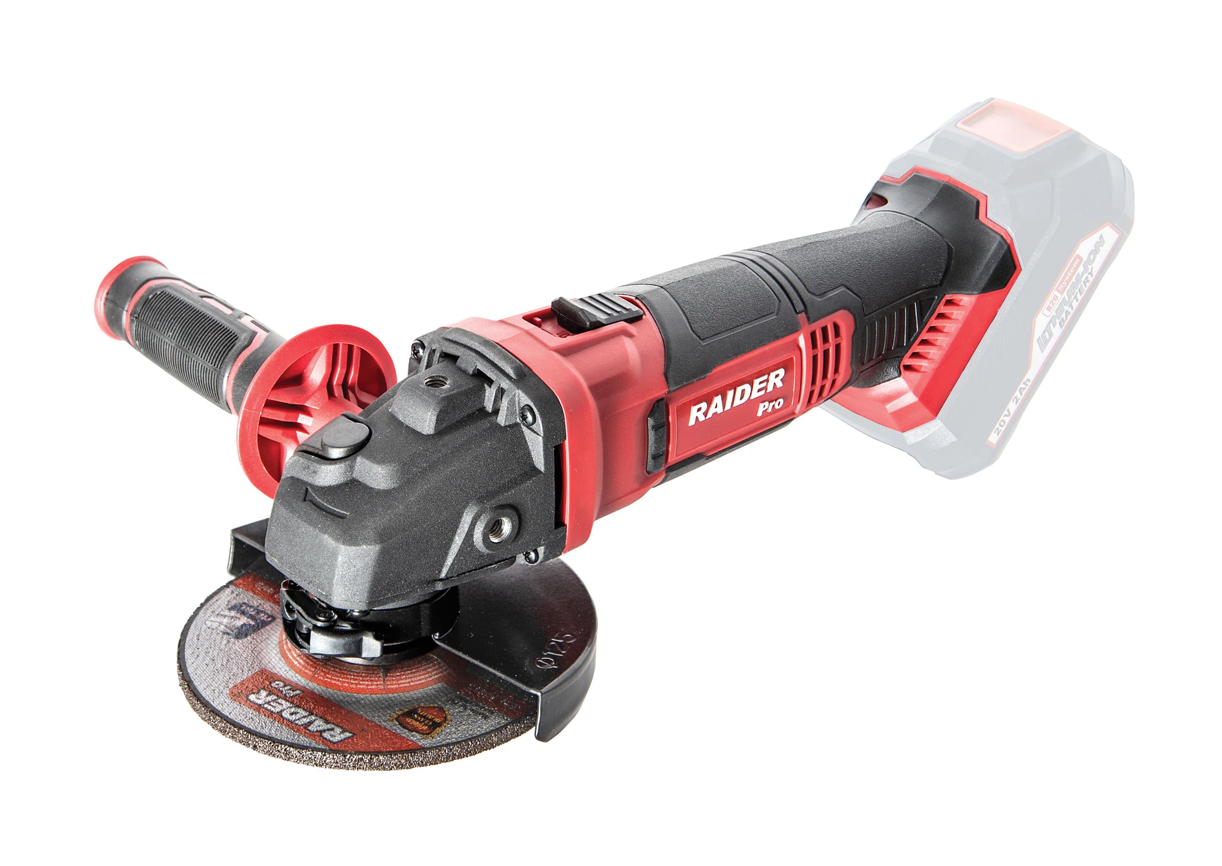 Акумулаторен ъглошлайф Raider Solo RDP-SAG20 / 20V 125mm