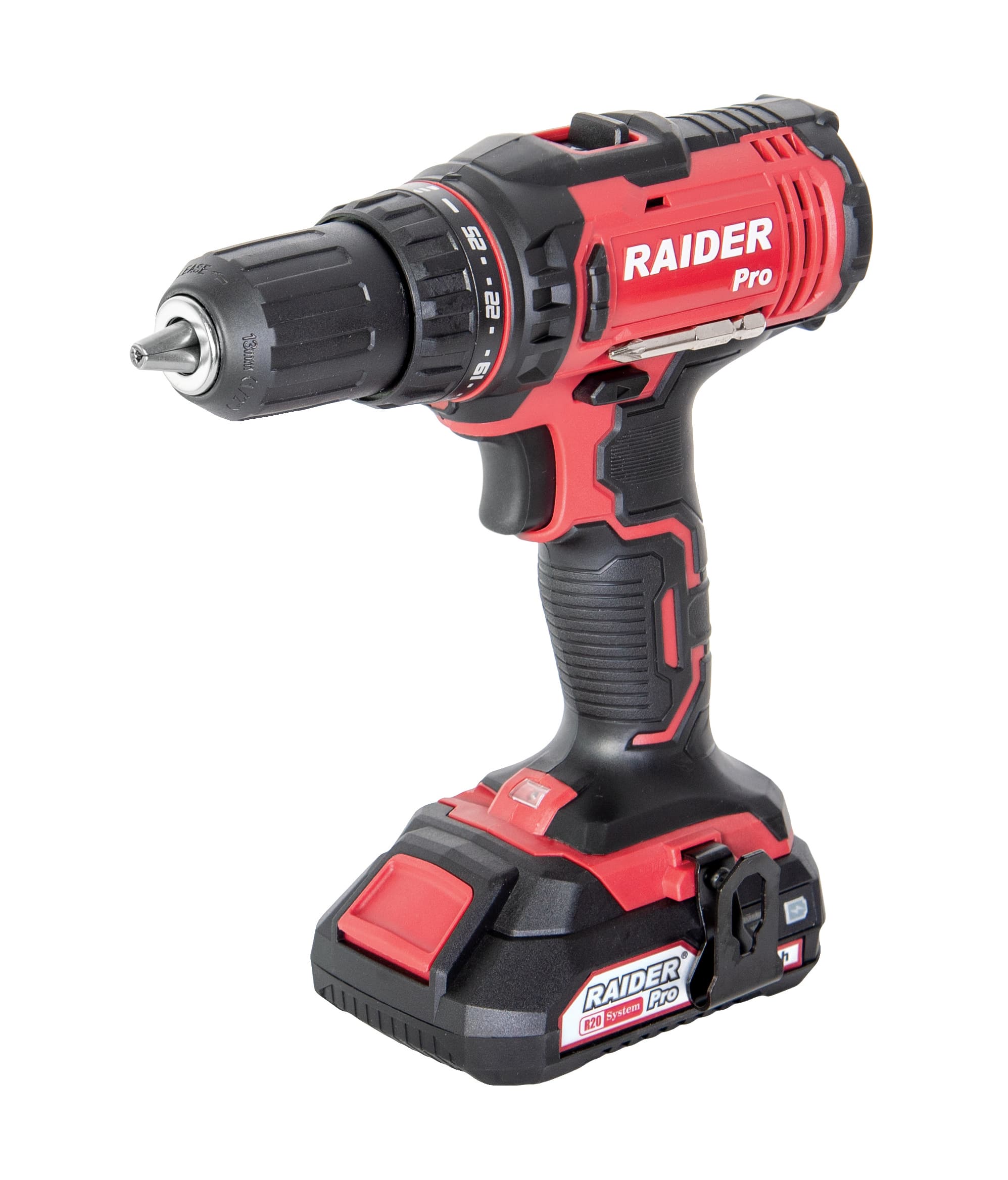 Акумулаторна бормашина Raider RDP-SCD20 Set 20V / 44 Nm
