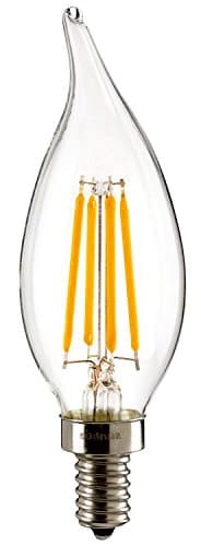 LED крушка Lightex Filament пламък E14 4W 2700K 