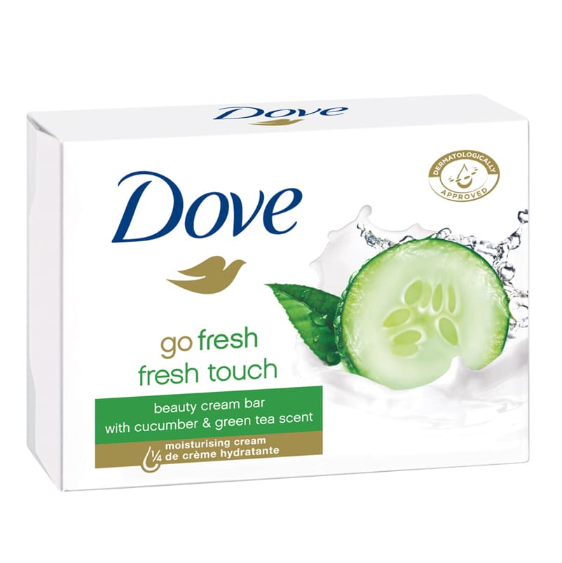 Сапун Dove с аромат на краставица и зелен чай 90г