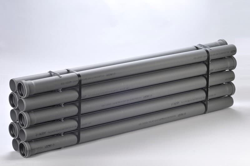 PVC тръба Valdom ø50х2.0 с муфа 0.50 м 
