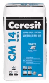Гъвкаво лепило за плочки Ceresit CM 14 Flex / бяло