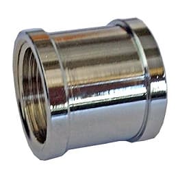Водопроводна муфа хром 1/2'' Sakar