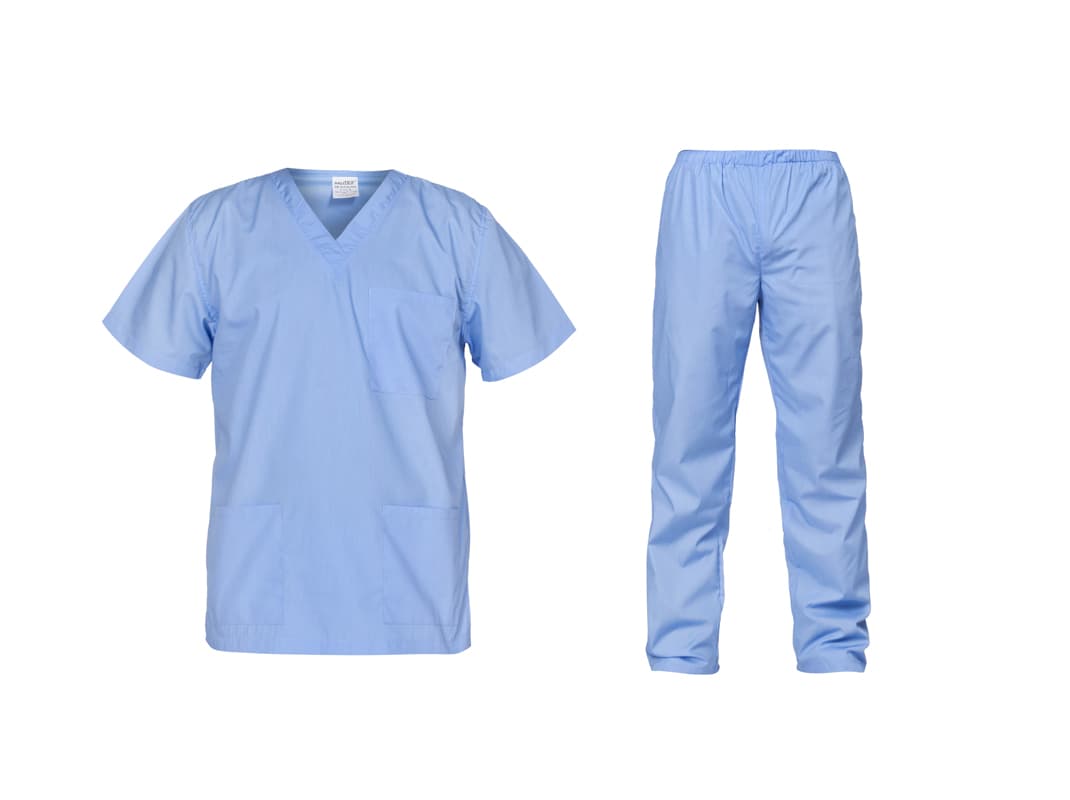 Комплект унисекс туника с панталон Cesare 430113 син 2XL
