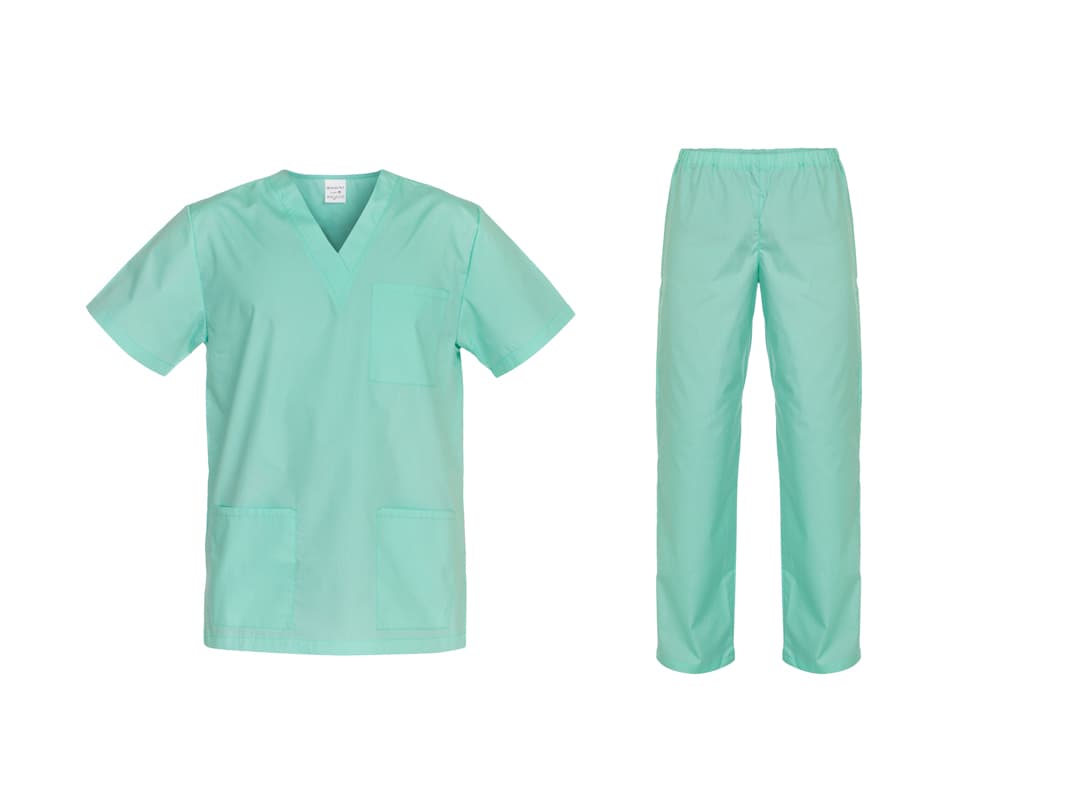 Комплект унисекс туника с панталон Cesare 430123 резеда 2XL