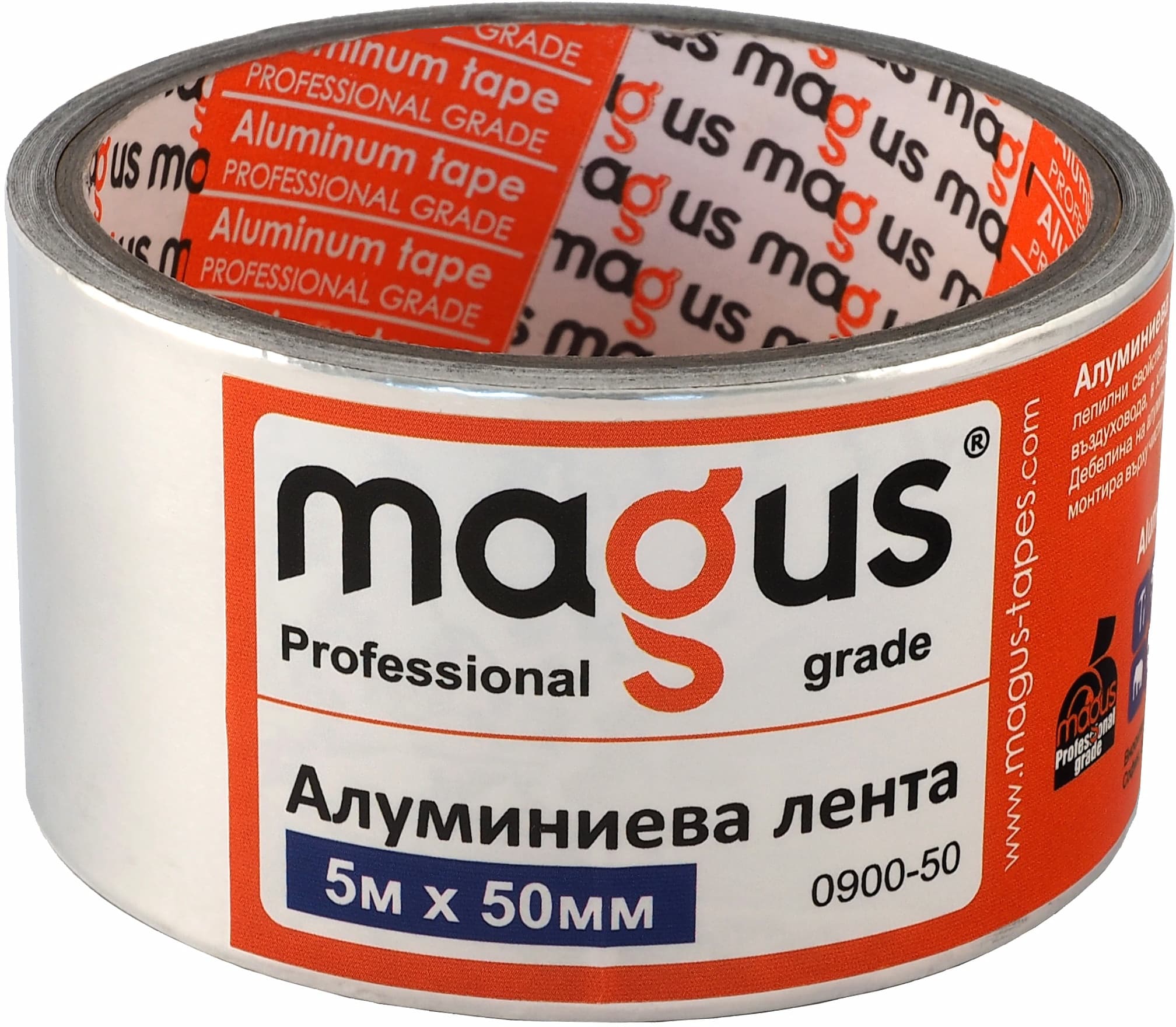 Алуминиева лента Magus 5м/50мм