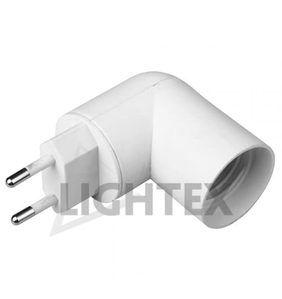 Накрайник за контакт с фасунга Е27 Lightex