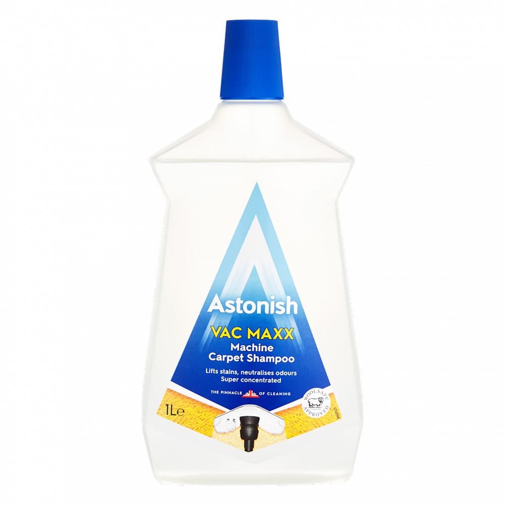 Шампоан за машинно почистване на килими Astonish Vac Maxx 1л