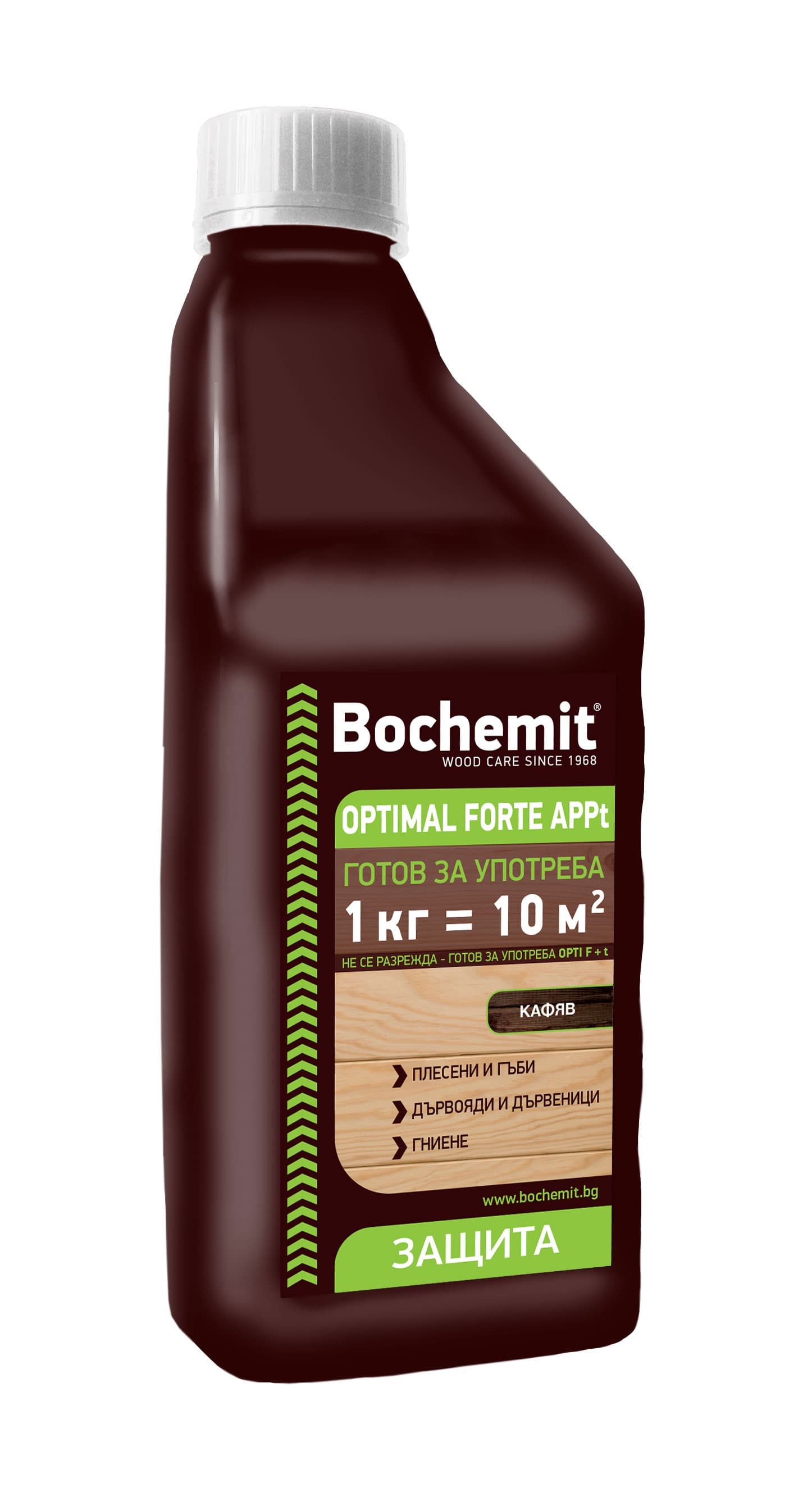 Импрегнатор за дърво Bochemit Optimal Forte APPt кафяв 1кг