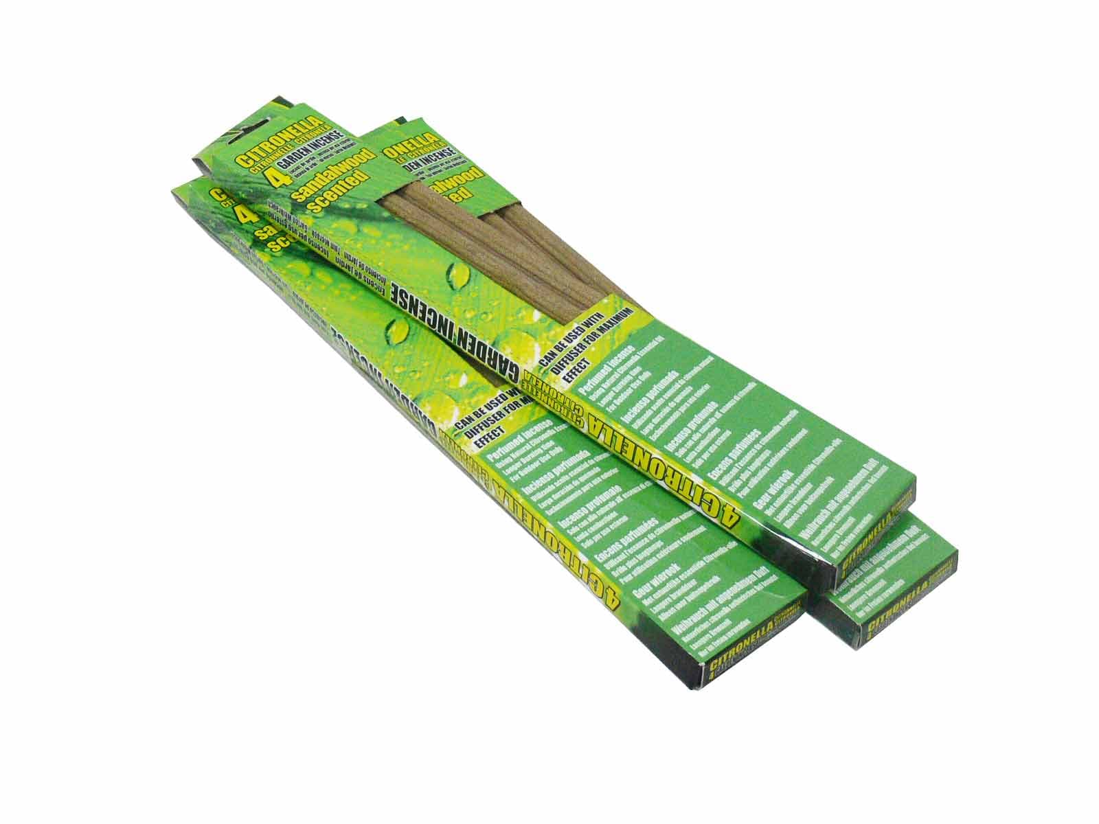 Пръчици против насекоми за открито Citronella 4 броя