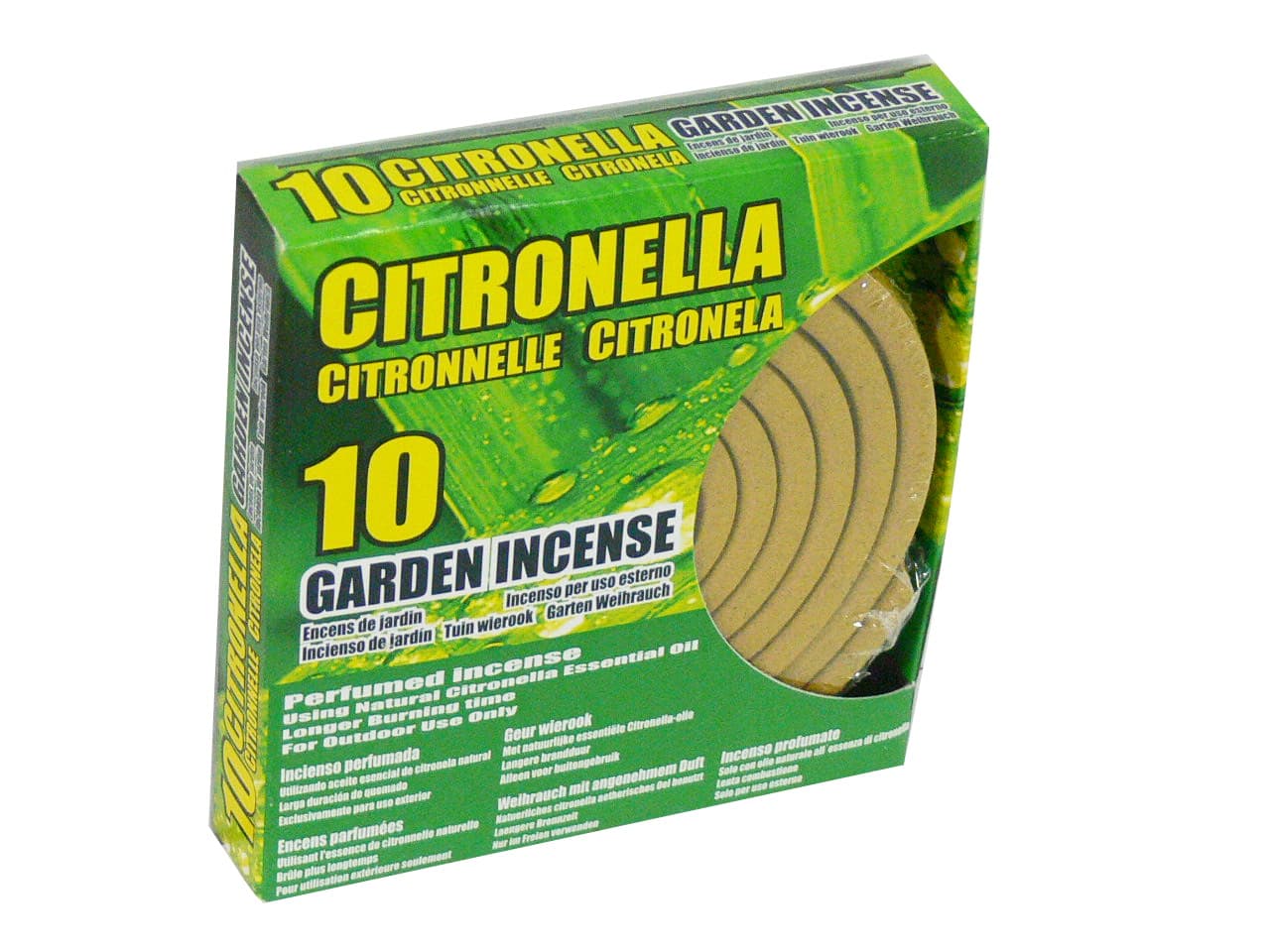Спирали против насекоми за открито Citronella 10 броя