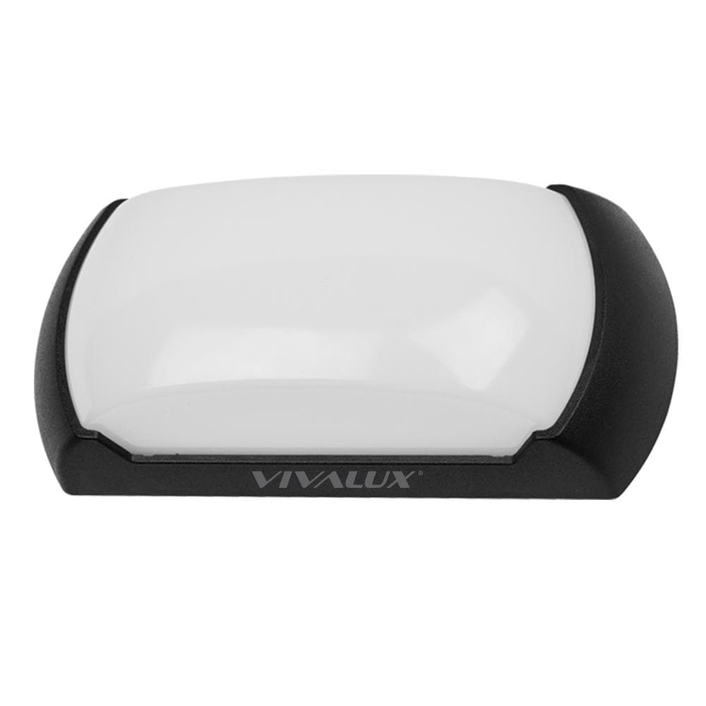 LED плафониера овал Vivalux Capri/O BK CL 12W 4000K