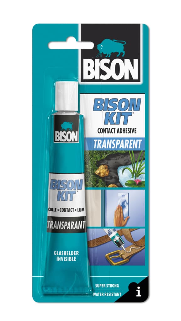 Контактно универсално лепило Bison Kit Contact Adhesive Universal ® туба 50 мл / блистер