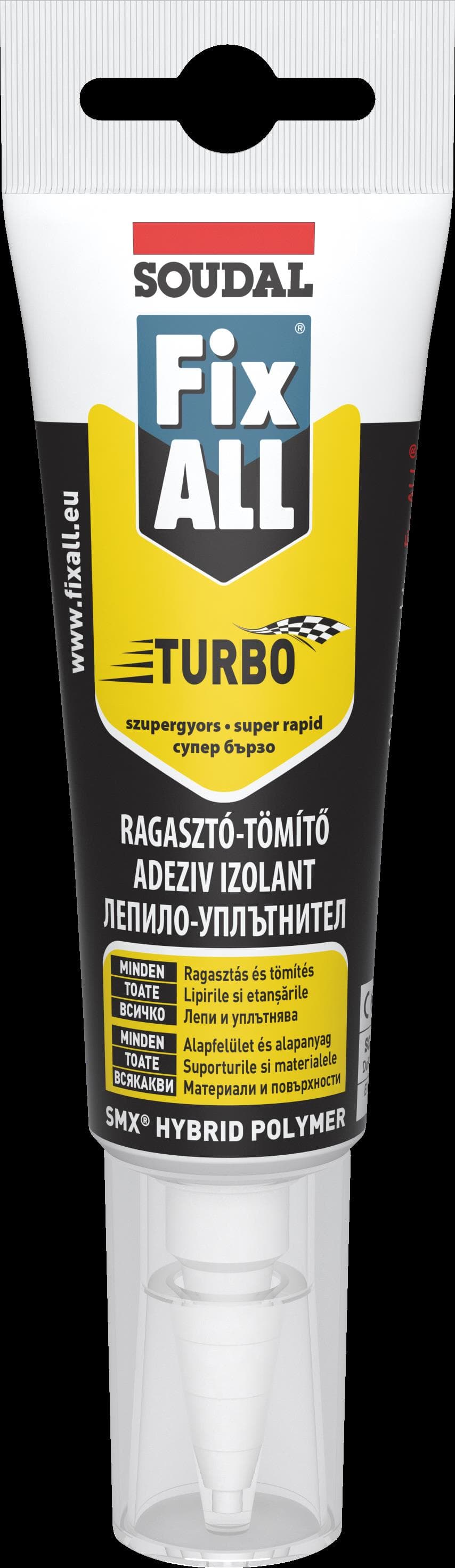 Лепило - уплътнител Soudal Fix All Turbo 125 мл