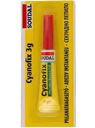 Секундно лепило Soudal Cyanofix 3 г