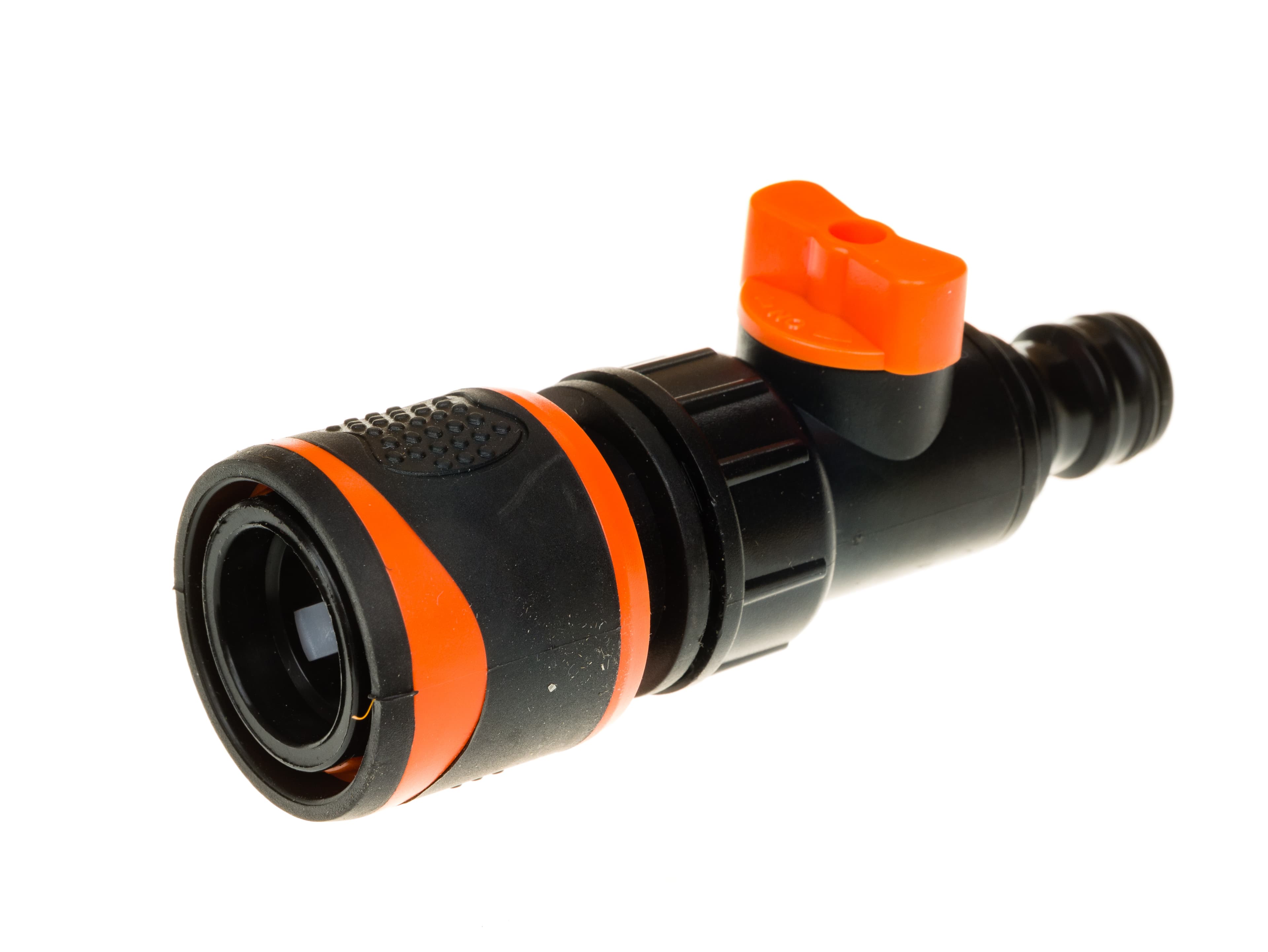 Бърза връзка права с кран Soft grip G.Garden