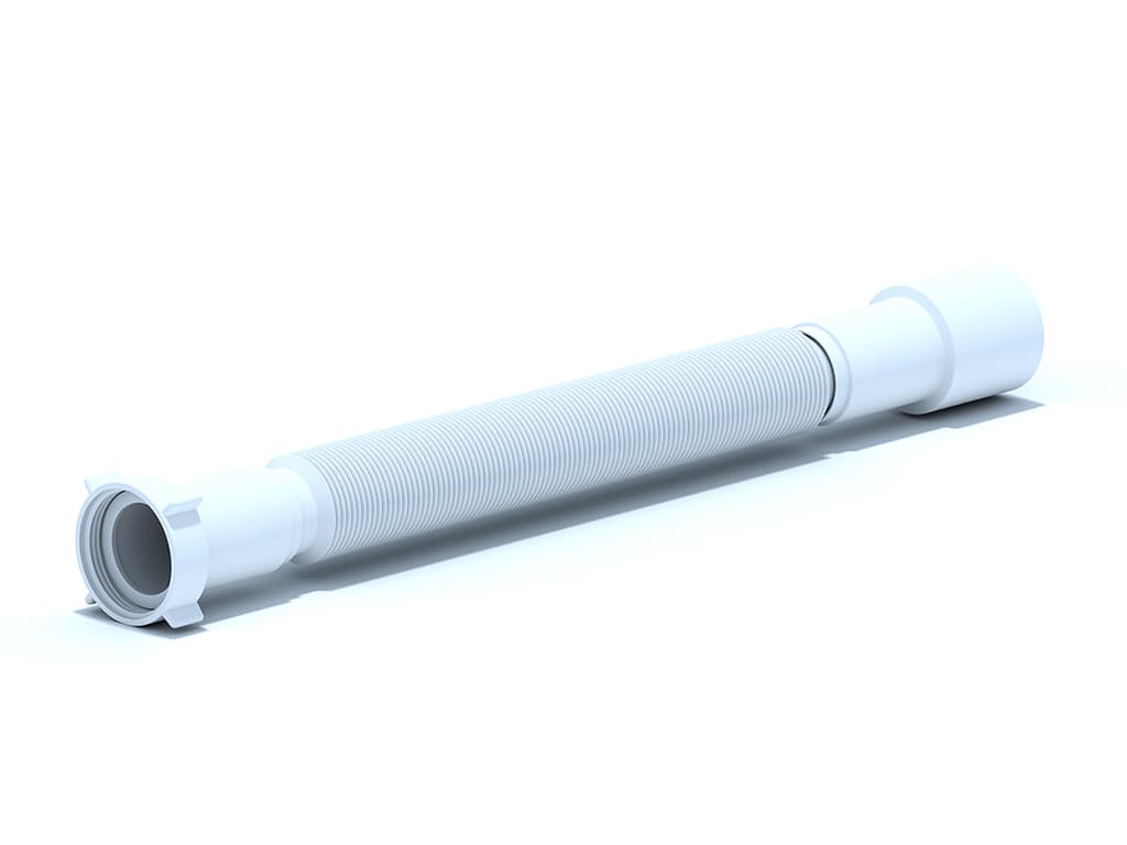 Гъвкава връзка с PVC гайка удължена 1 1/2" x ø40/50 530-1300mm K116