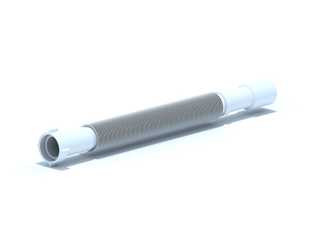 Гъвкава връзка с PVC гайка удължена 1 1/4" x ø32/40 530-1300mm K217