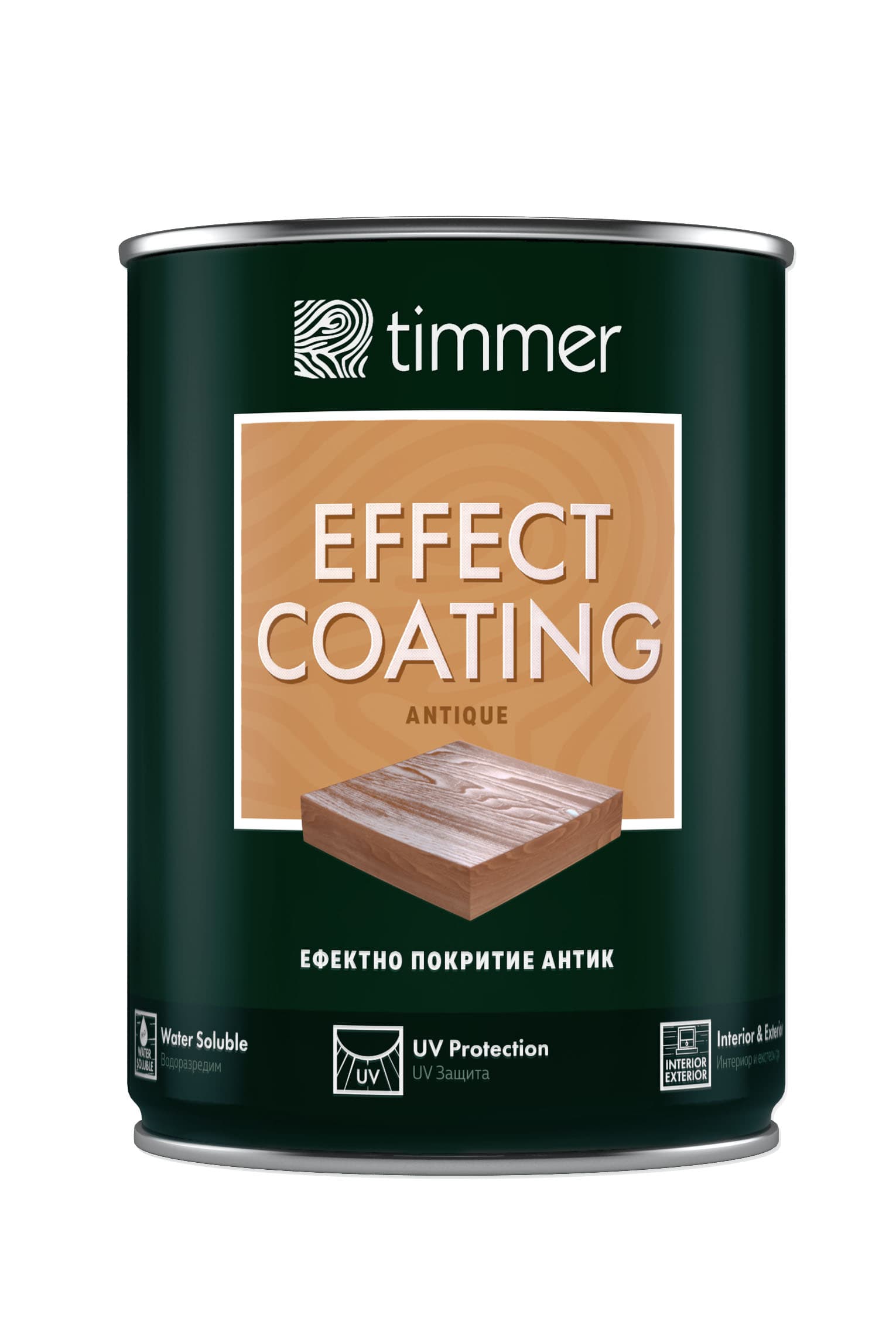 Ефектно покритие за дърво Timmer Антик 750ml