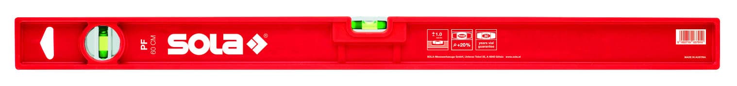 Пластмасов нивелир Sola PF 60 / 60 см