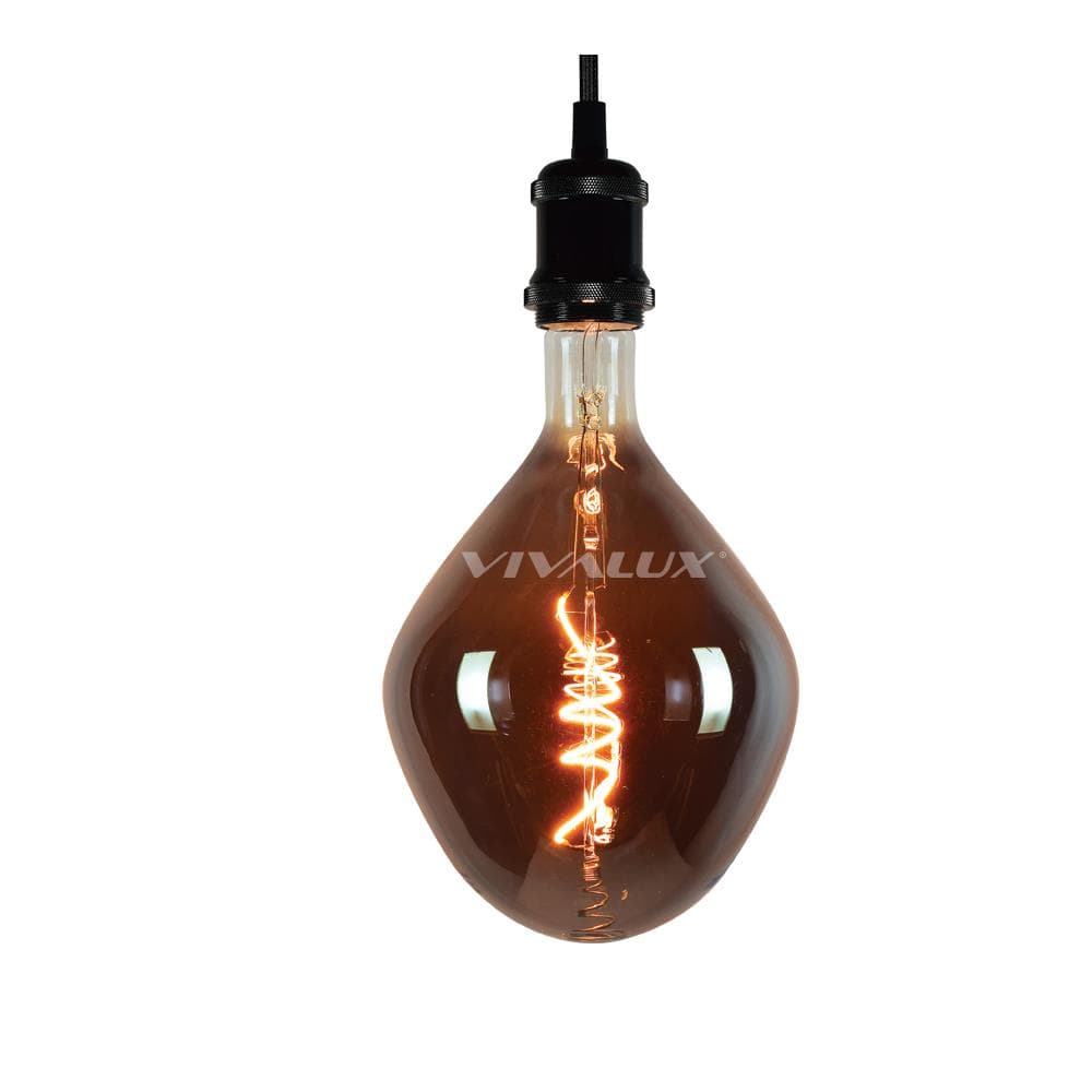 LED крушка филамент Vivalux WDA160 Flick Art LED E27 5W 2200K