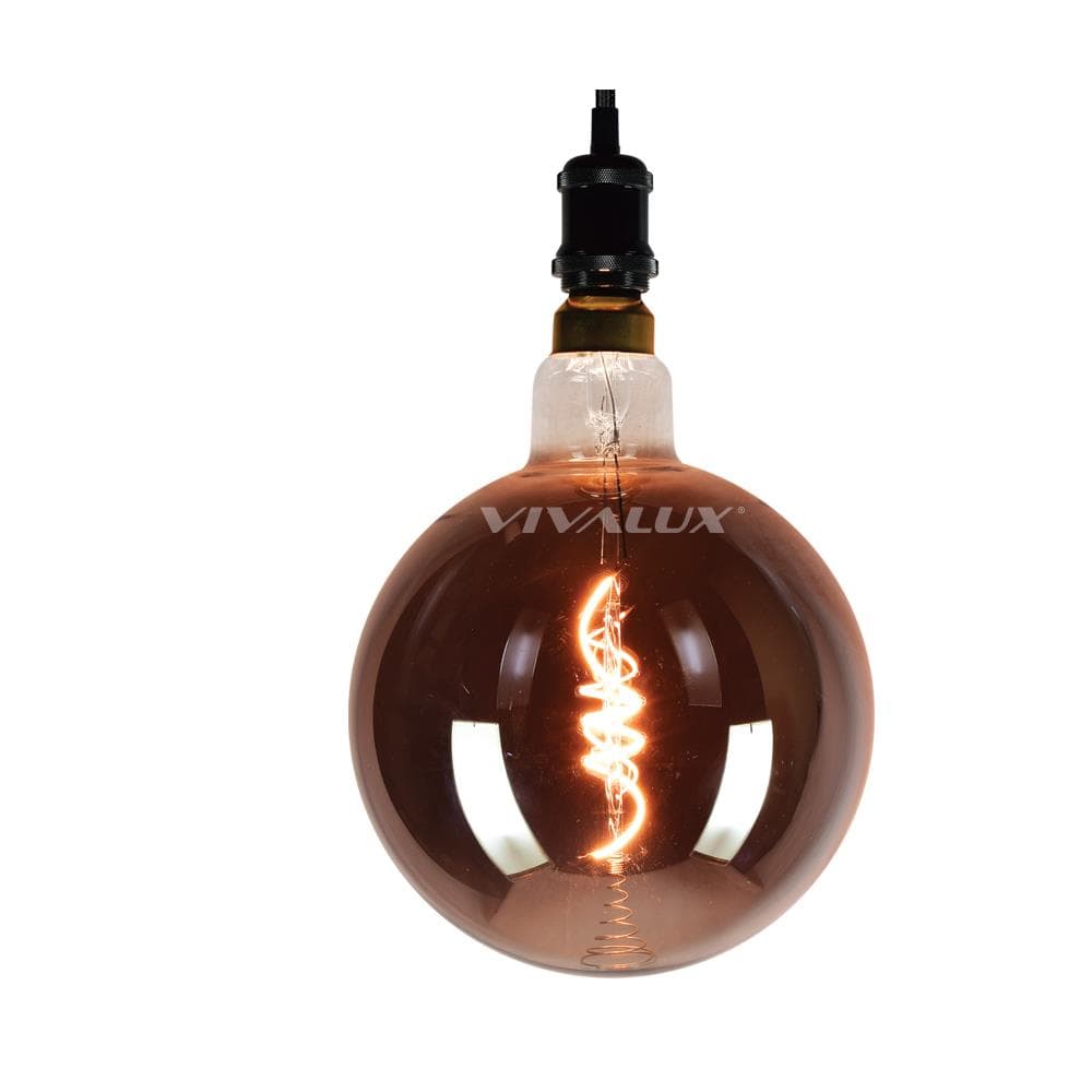 LED крушка филамент Vivalux GGA200 Flick Art LED E27 6W 2200K