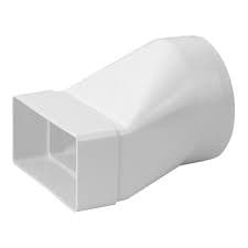 PVC преход дълъг 110х55-ø100мм