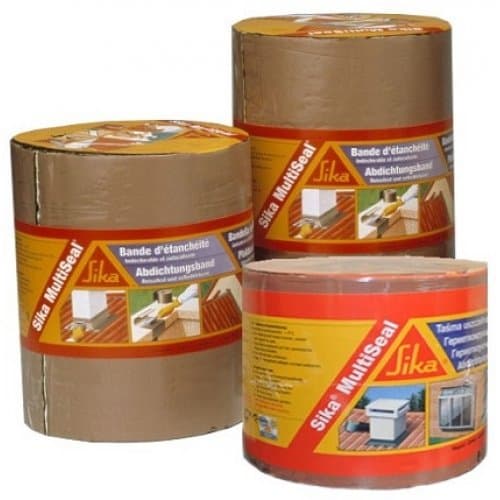 Самозалепваща битумна лента Sika Multiseal T размер 15 см х 10 м / керемидено червена