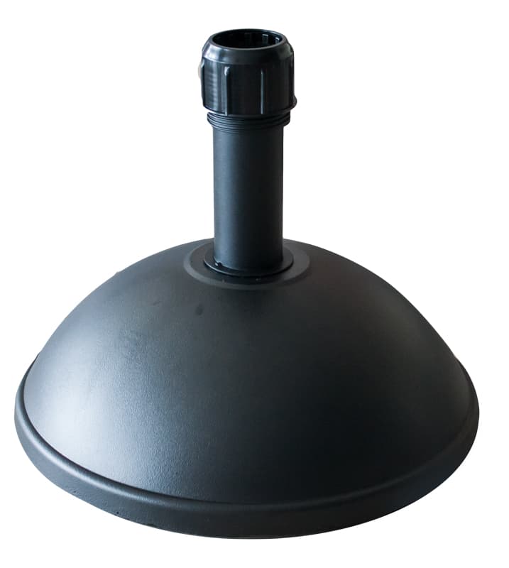 Стойка за чадър 25kg АTH25-B / 0166227 полусфера черна 