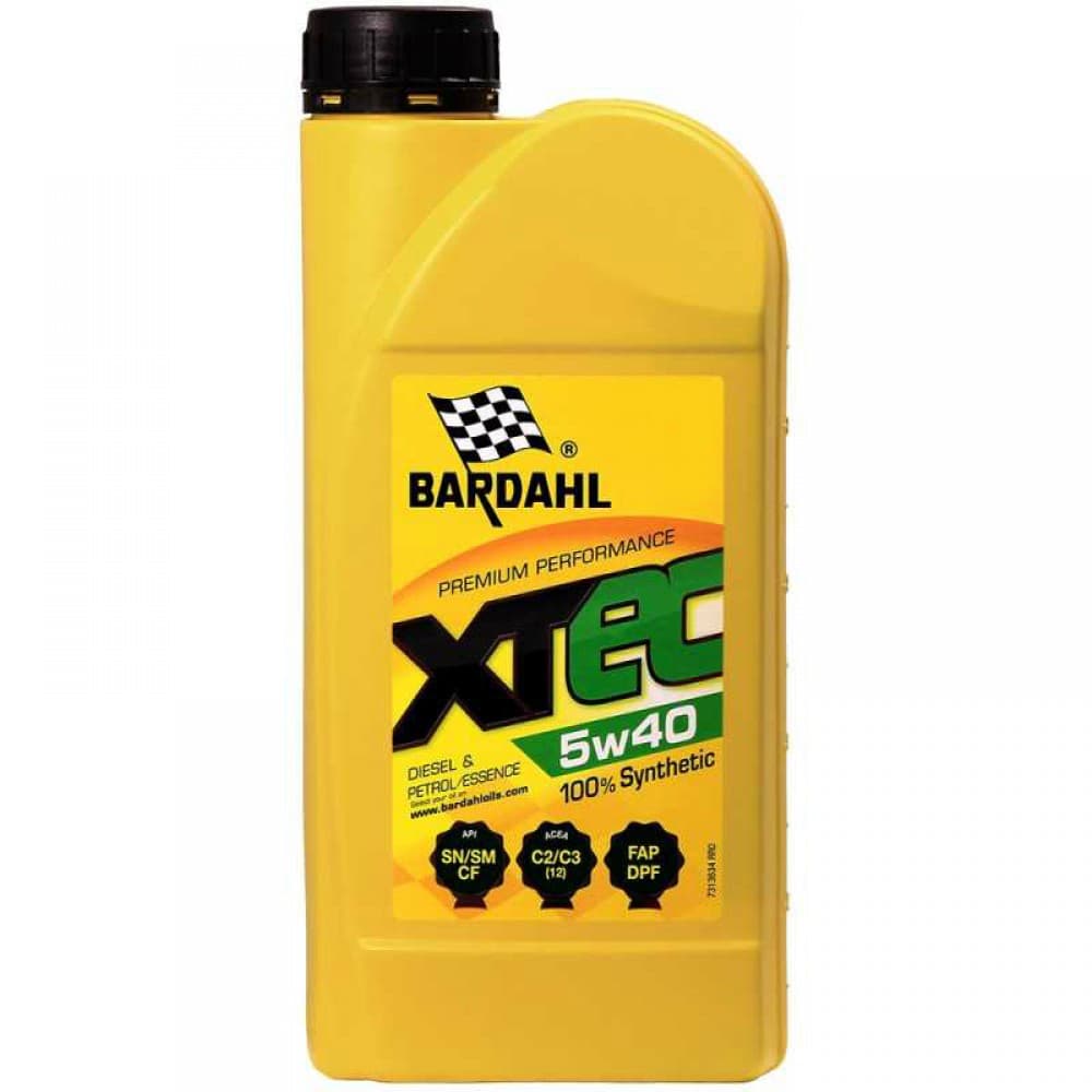 Моторно масло XTEC 5W 40 C3 Bardahl BAR-36341 1L  