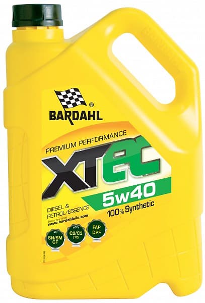 Моторно масло XTEC 5W 40 C3 Bardahl BAR-36342 4L 